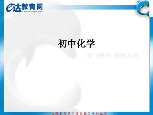 初中化学-元素 元素符号 化学式 相对分子质量 PPT课件 图文