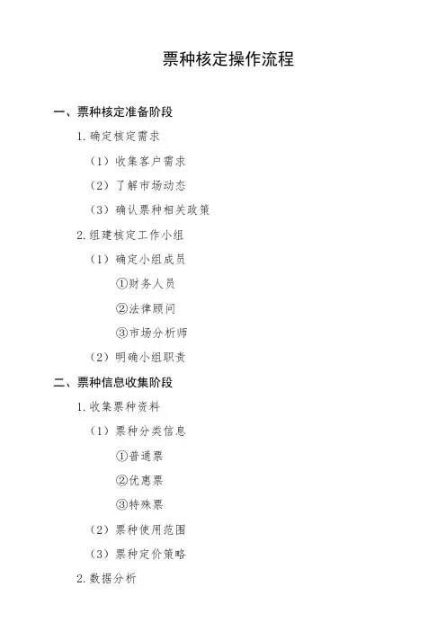 票种核定操作流程