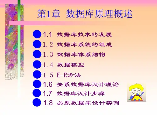 数据库原理概述ppt