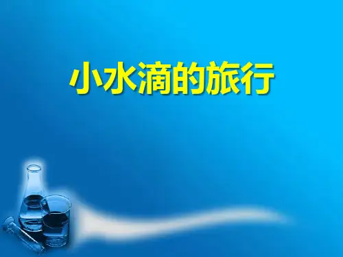 《小水滴的旅行》PPT【优秀课件PPT】