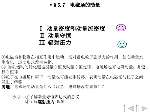 ED0507电磁场的动量.ppt