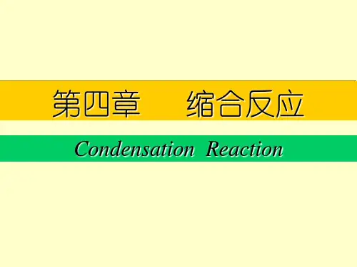第四章_缩合反应