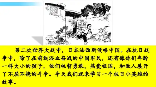 冀教语文五年级下册23.小英雄雨来