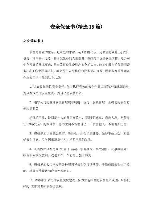 安全保证书(精选15篇)_13