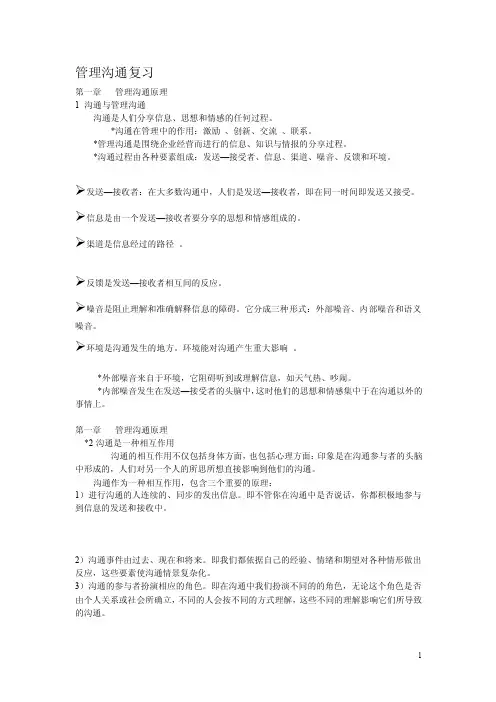 管理沟通——精选推荐
