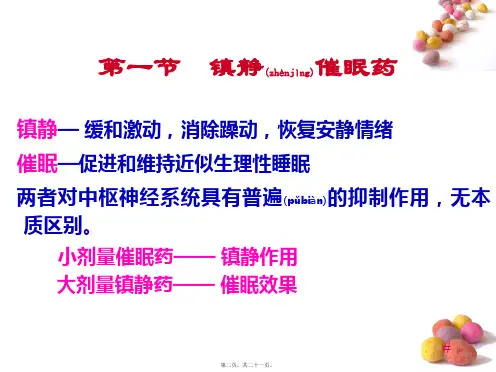 医学专题第10章镇静催眠抗惊厥药