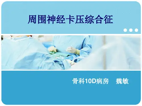 周围神经卡压综合征精品PPT课件