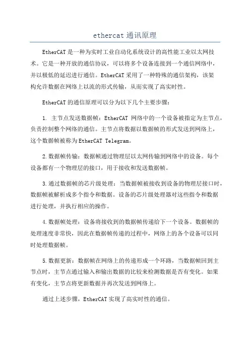 ethercat通讯原理