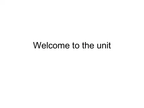 Unit6 知识点归纳总结-牛津译林版英语八年级下册
