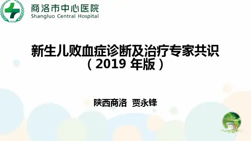 2019新生儿败血症专家共识