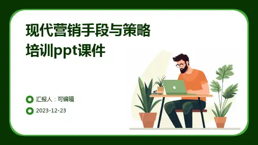 现代营销手段与策略培训ppt课件