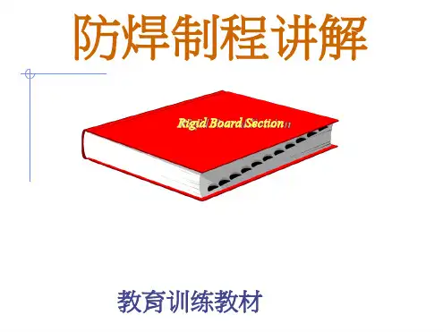 PCB防焊工艺教材.ppt