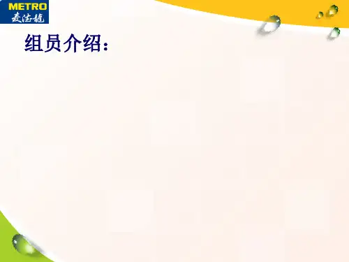 麦德龙(超市)-连锁经营模式(METRO)共38页
