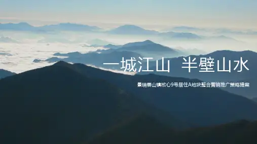 2019.7.16浩腾机构-“水印江山”宁波景瑞姜山地块故事线及传播推广案