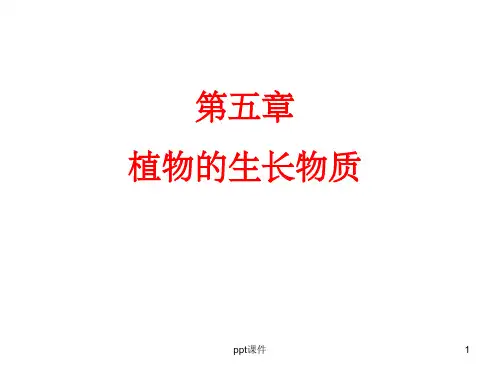 《生长物质》PPT课件