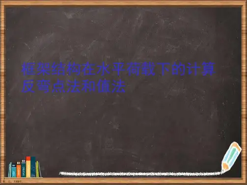 框架结构在水平荷载下的计算反弯点法和值法详解