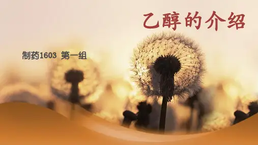 乙醇的介绍