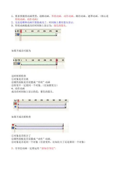 flash常见的错误类型及检查方法