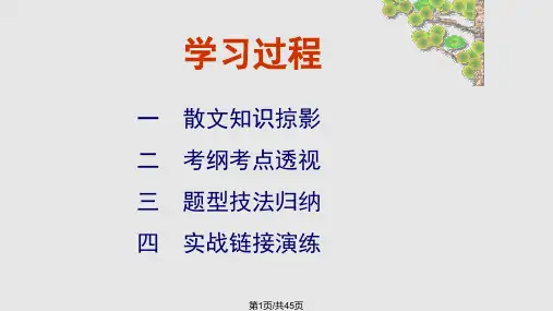 《写景状物类散文阅读》PPT课件