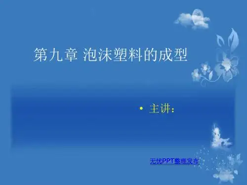 泡沫塑料的成型培训讲义(ppt 17页)