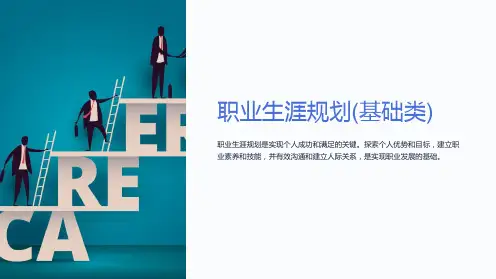 职业生涯规划(基础类)