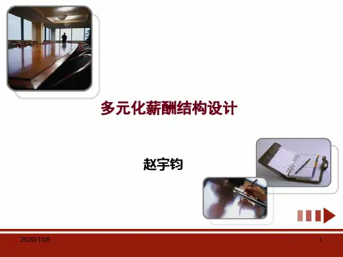 多元化薪酬结构设计方案PPT课件(48页)