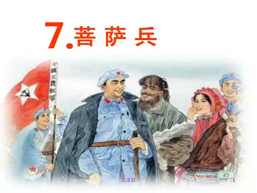 苏教版三下《菩萨兵》课件