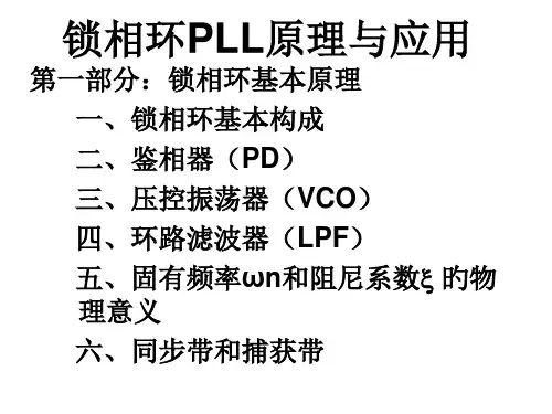锁相环PLL原理与应用