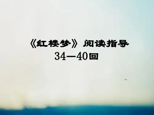 《红楼梦》31-40