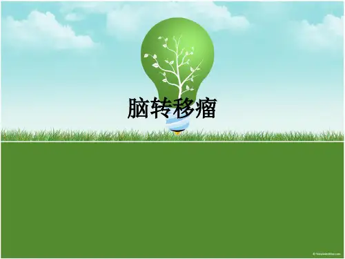 脑转移瘤ppt课件