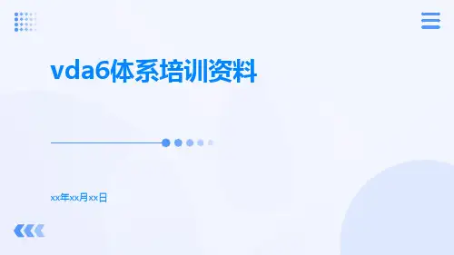 VDA6体系培训资料