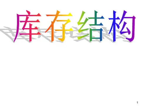库存结构PPT精选文档