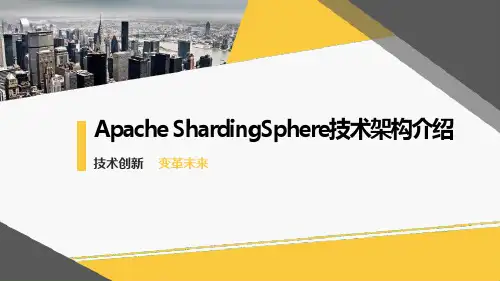 Apache ShardingSphere技术架构介绍