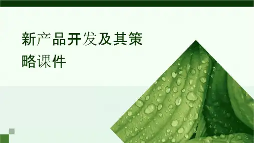 新产品开发及其策略课件