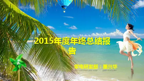 2015年年终总结