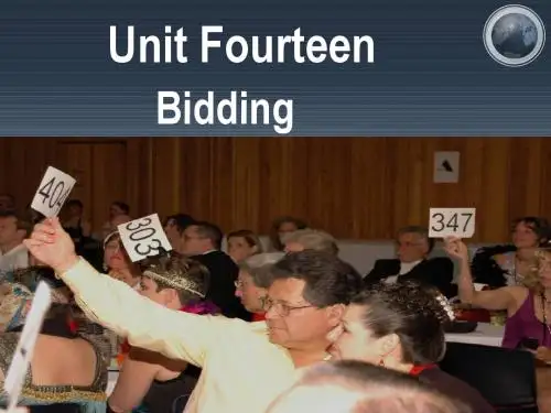 《商务英语函电教程》Unit 14竞价