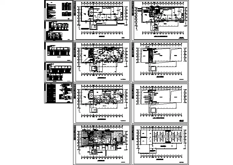 汽车展厅及维修车间电气设计施工图
