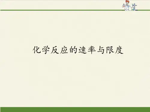 人教版高中化学必修二-化学反应的速率与限度-PPT优秀课件