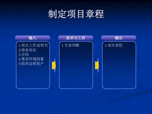 系统集成项目管理工程师重点背诵之-42个过程组输入输出43页PPT