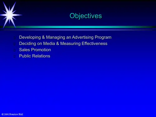 菲利普科特勒-市场营销英文版课件 Managing Advertising