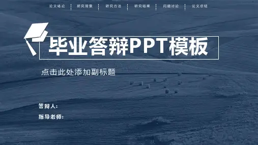 毕业论文答辩模板 (864)