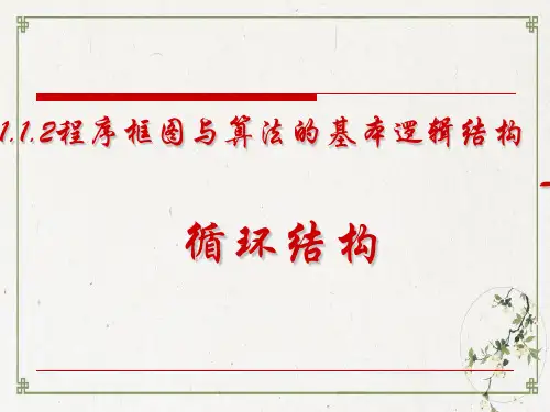 人教版高中数学算法与程序框图上课课件PPT1