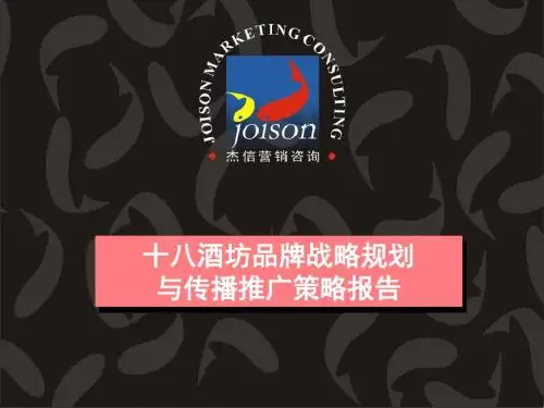 十八酒坊品牌战略规划与传播推广策略报告