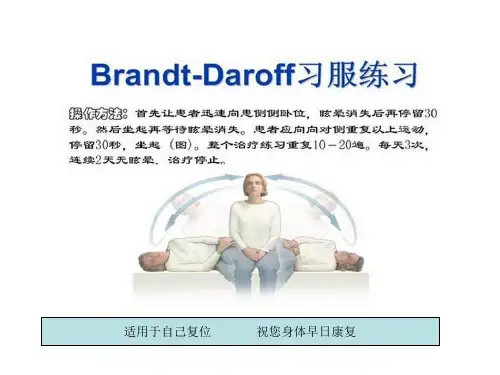 耳石症手法复位