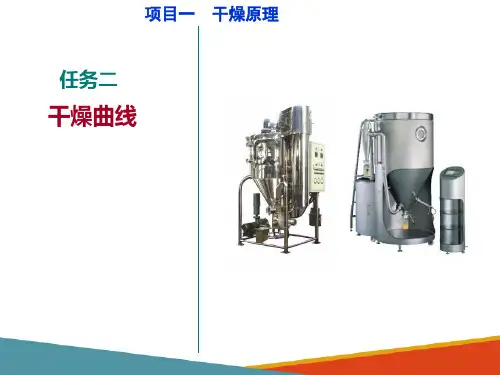 干燥与设备—干燥原理(生物制药设备课件)