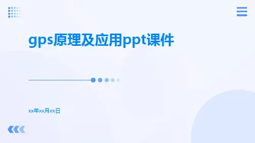 GPS原理及应用PPT课件
