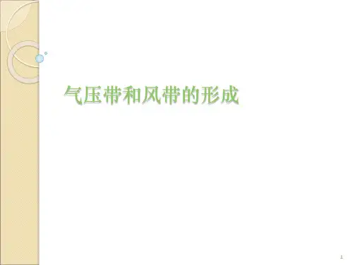 气压带和风带的形成与分布ppt课件
