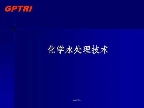 电厂化学水处理技术
