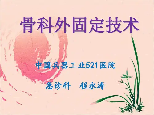 骨科外固定技术ppt课件