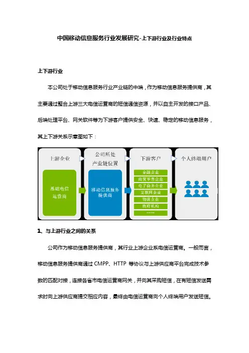 中国移动信息服务行业发展研究-上下游行业及行业特点